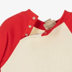 Gucci Boys Ivory Web Sweatshirt Online