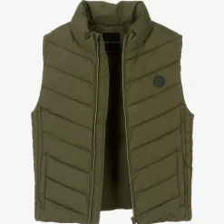Mayoral Nukutavake Boys Khaki Green Puffer Gilet Sale