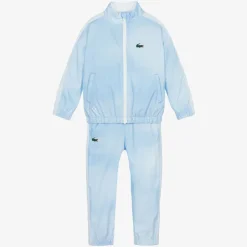 Lacoste Boys Light Blue Tracksuit Best