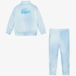 Lacoste Boys Light Blue Tracksuit Best