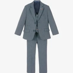 House of Cavani Boys Light Blue Wells Suit Clearance