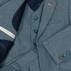 House of Cavani Boys Light Blue Wells Suit Clearance