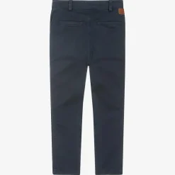 Foque Boys Navy Blue Chino Trousers Hot