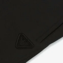 Emporio Armani Boys Navy Blue Cotton Eagle Joggers Best