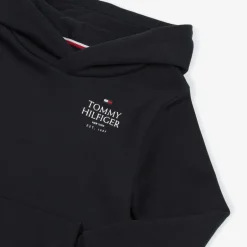 Tommy Hilfiger Boys Navy Blue Cotton Hoodie Best