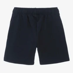 Lacoste Boys Navy Blue Cotton Jersey Shorts