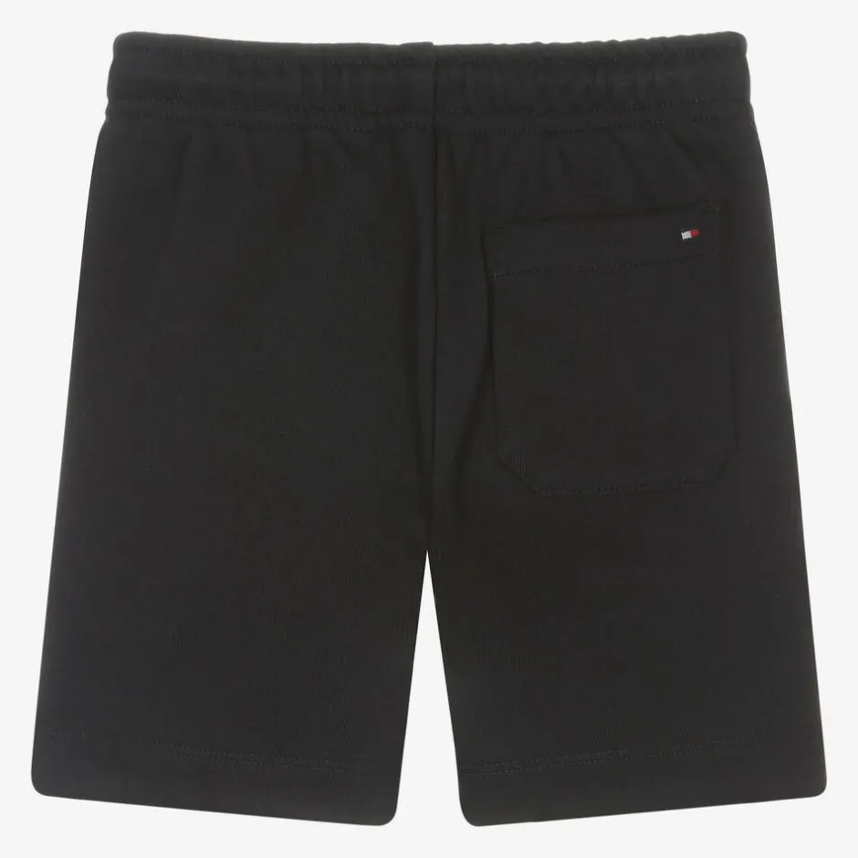 Tommy Hilfiger Boys Navy Blue Cotton Shorts Discount