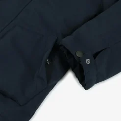 Guess Boys Navy Blue Down-Filled Parka Coat Sale