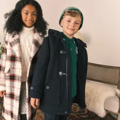 Mayoral Boys Navy Blue Duffle Coat Best