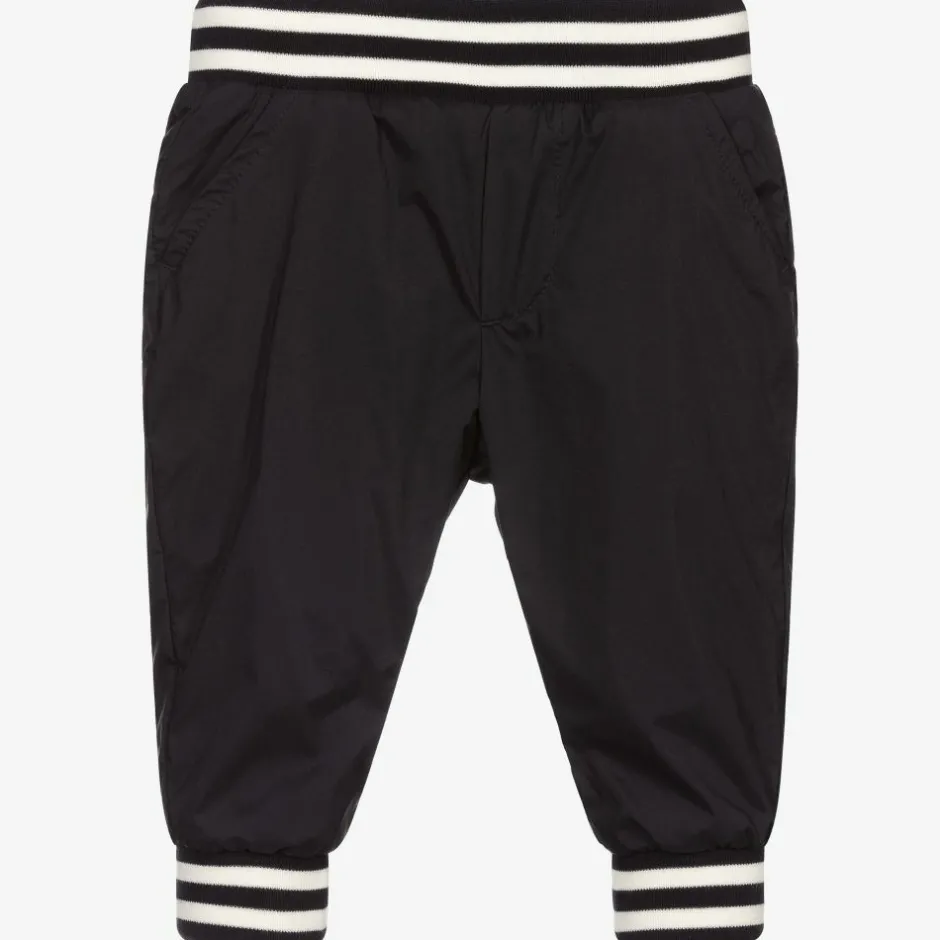 Moncler Enfant Boys Navy Blue Joggers Clearance