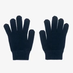 Mayoral Boys Navy Blue Knitted Gloves Best