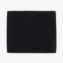 BOSS Boys Navy Blue Knitted Snood New