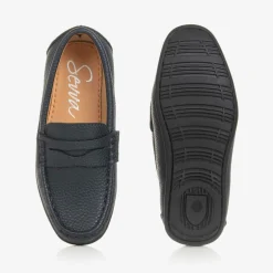 Sevva Boys Navy Blue Loafers Discount