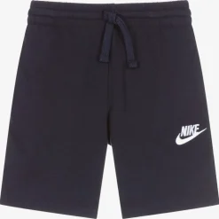 Nike Boys Navy Blue Logo Shorts
