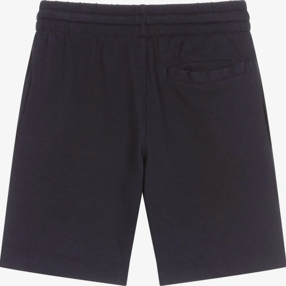 Nike Boys Navy Blue Logo Shorts