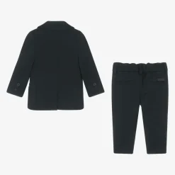 BOSS Boys Navy Blue Milano Suit