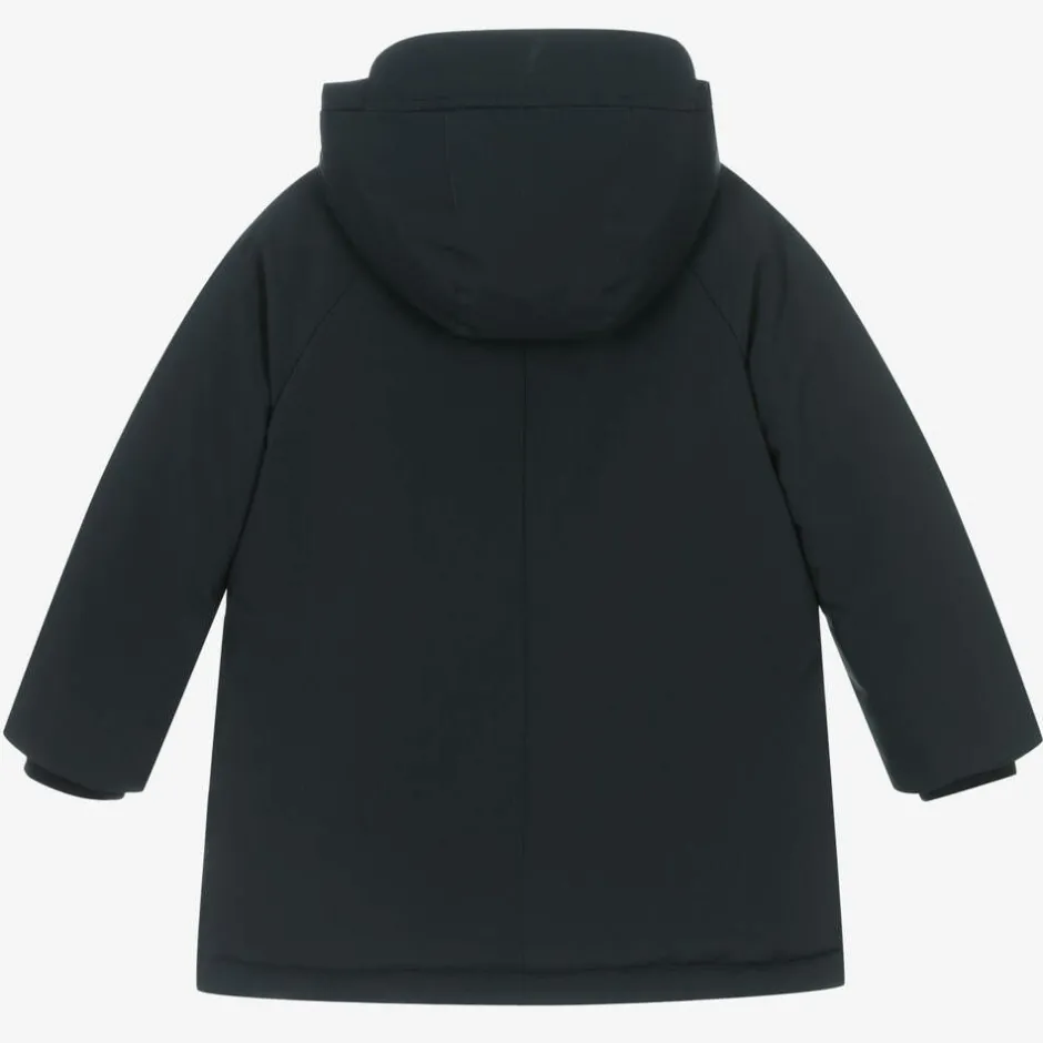 Mayoral Boys Navy Blue Padded & Hooded Coat New