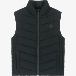 Mayoral Nukutavake Boys Navy Blue Puffer Gilet Clearance