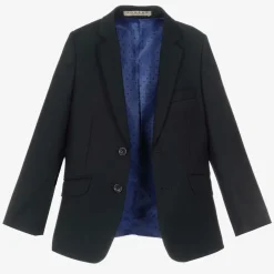 Romano Boys Navy Blue Suit