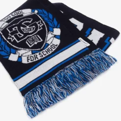 Dolce amp; Gabbana Boys Navy Blue Wool Knit Scarf Sale