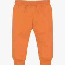 Mayoral Boys Orange Cotton Joggers Discount