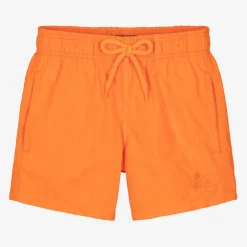 Vilebrequin Boys Orange Water-Reactive Swim Shorts Best