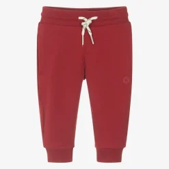 Mayoral Boys Red Cotton Joggers Clearance