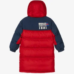 Gucci Boys Red Down Puffer Coat Best