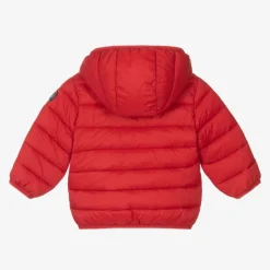 Mayoral Boys Red Hooded Puffer Jacket Hot