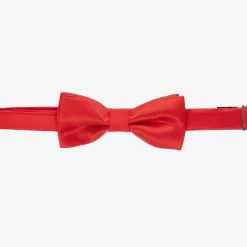 Romano Boys Red Satin Bow Tie (10cm) Online