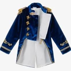 Andreeatex Boys Royal Blue Velvet Suit Outlet