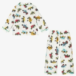 Childrensalon Hampers Boys Tractor Pyjamas & Teddy Bear Gift Hamper Clearance