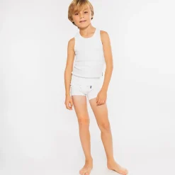 Claesens Boys White Cotton Boxer Shorts (2 Pack) Sale