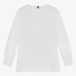 Tommy Hilfiger Boys White Cotton Top
