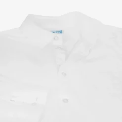Mayoral Boys White Cotton Twill Shirt New
