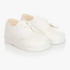 Early Days Boys White First Walker Shoes Sale