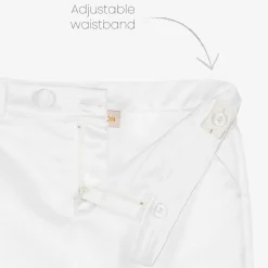 Childrensalon Occasions Boys White Satin 5-Piece Suit Sale