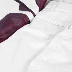 Romano Boys White Twill Suit Sale