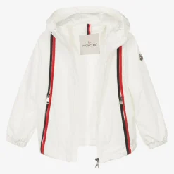 Moncler Enfant Boys White Windcheater Jacket
