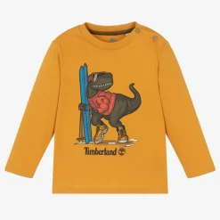 Timberland Boys Yellow Organic Cotton Top Hot