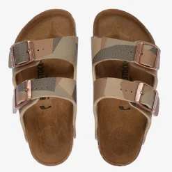 Birkenstock Brown Camouflage Sandals
