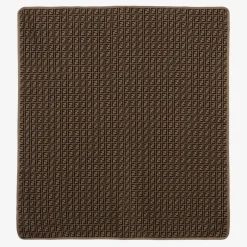 Fendi Brown FF Logo Blanket (85cm) Hot