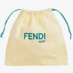 Fendi Brown FF Logo Blanket (85cm) Hot