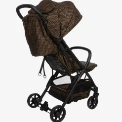 Fendi Brown FF Logo Stroller Hot