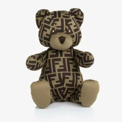 Fendi Brown FF Teddy Bear (35cm)