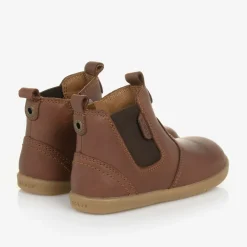 Bobux IWalk Brown Leather Baby Chelsea Boots Outlet