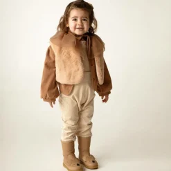 Donsje Brown Leather Koala Boots Truffle