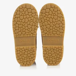 Donsje Brown Leather Koala Boots Truffle