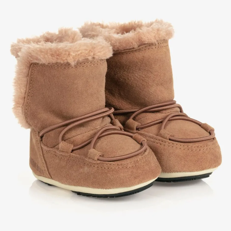 Moon Boot Brown Suede Baby s Best