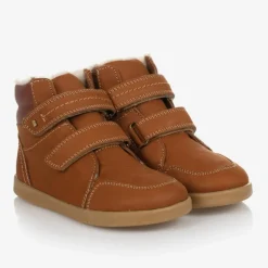 Bobux Kid + Brown Suede Leather Boots Clearance